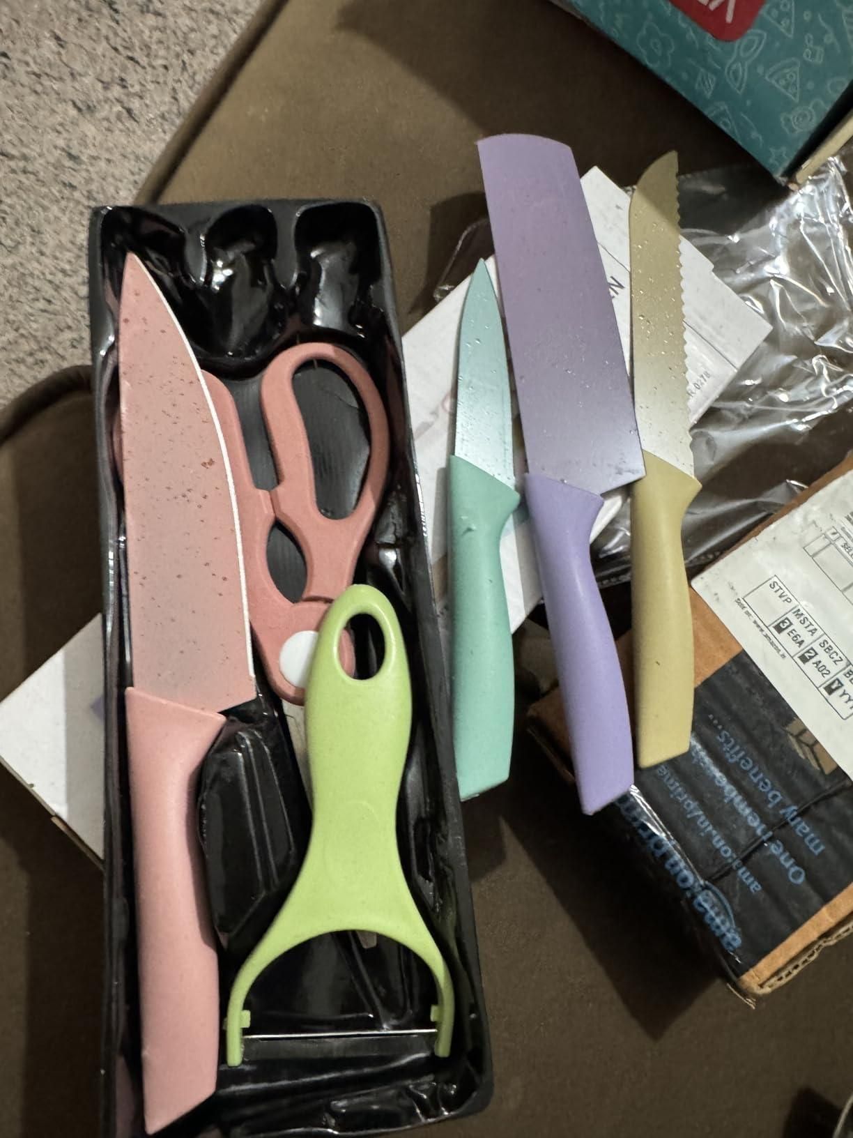 Premium 6-Piece Kitchen Knife Set – Sharp & Durable